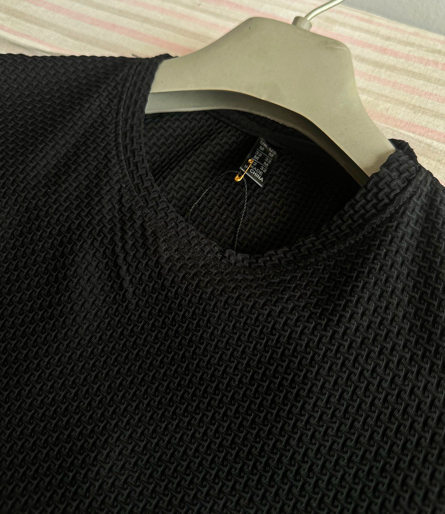 Adidas Stretch Crew-neck T-shirt With Adidas Grey Stealth Trousers