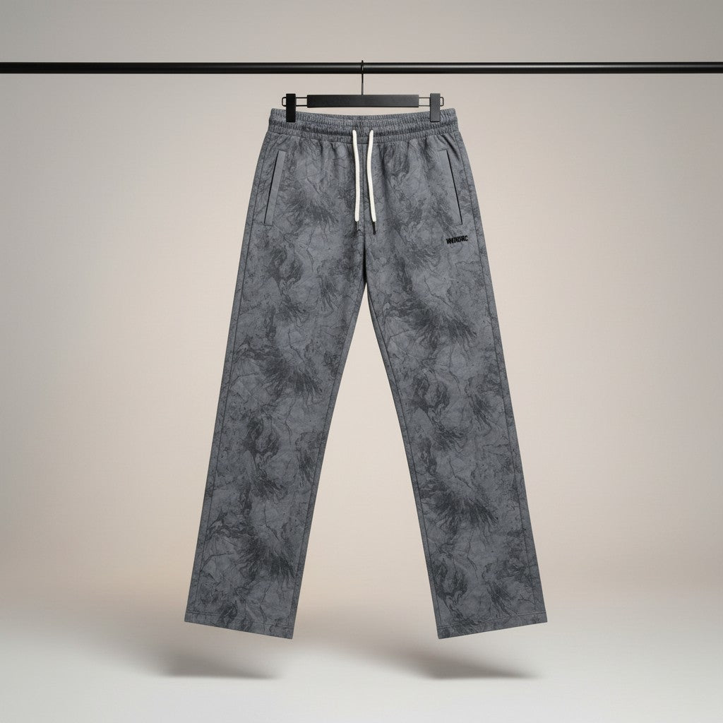 Grey Stealth Marble Trousers