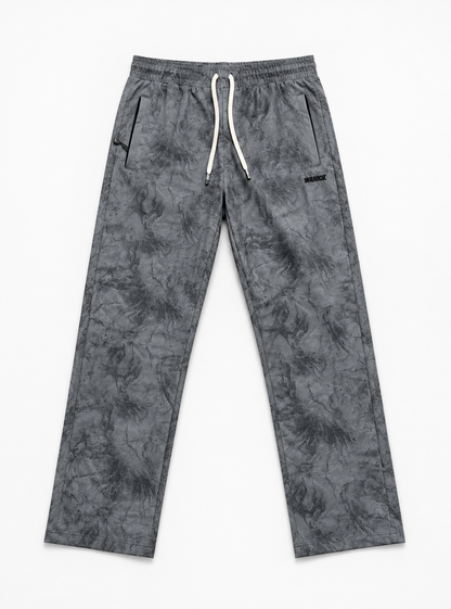 Titan Grid Polo T. Shirt & Grey Stealth Marble Trousers Set