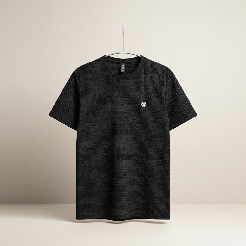 Armani Stretch Crew-neck T-shirt Black