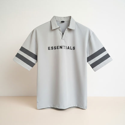 Essential Monochrome V-Polo T. Shirt