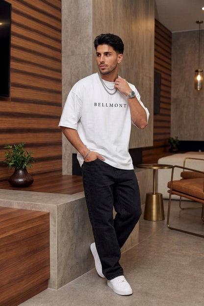 Bellmont Oversized White Tee