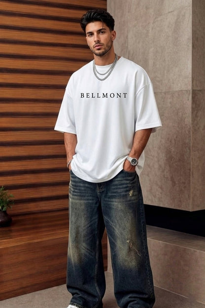 Bellmont Oversized White Tee