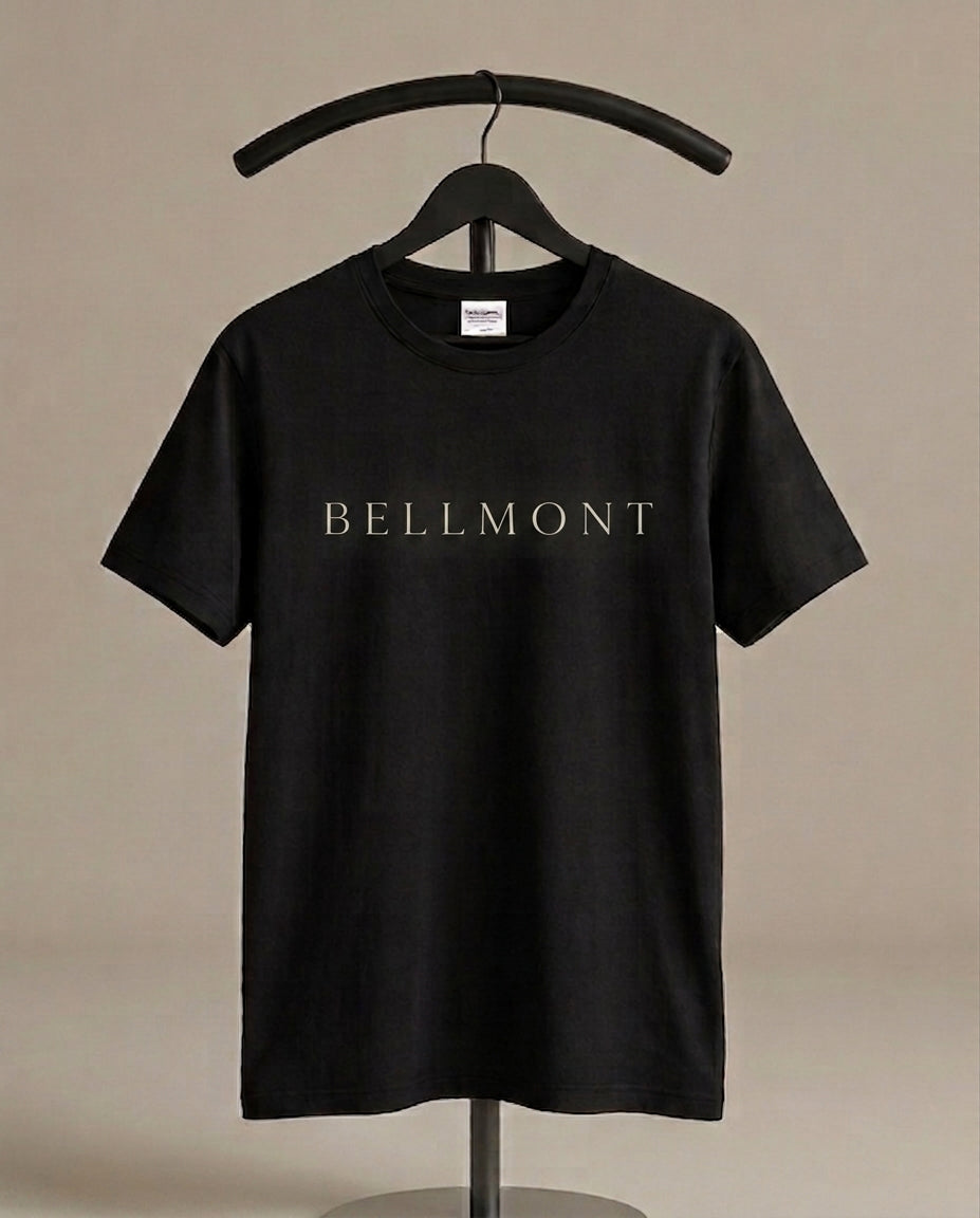 Bellmont Oversized Black Tee