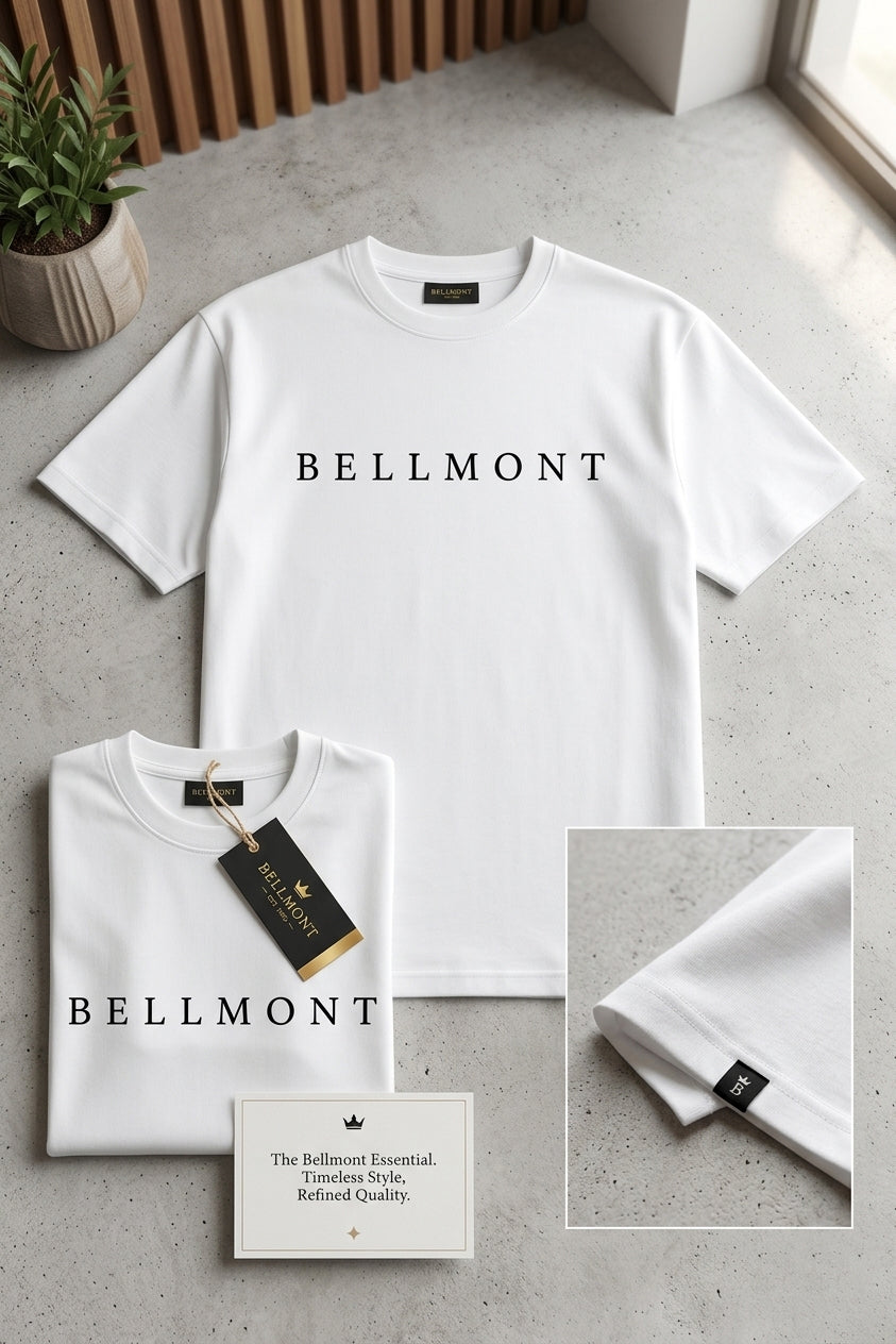 Bellmont Oversized White Tee
